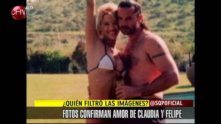 Filtran fotos de Claudia Schmidt junto a Felipe Camiroaga