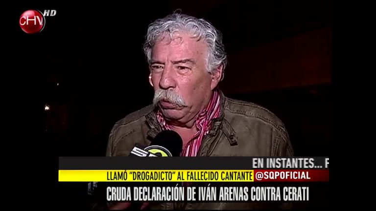 Ivan Arenas y su cruda declaración sobre la muerte de Cerati