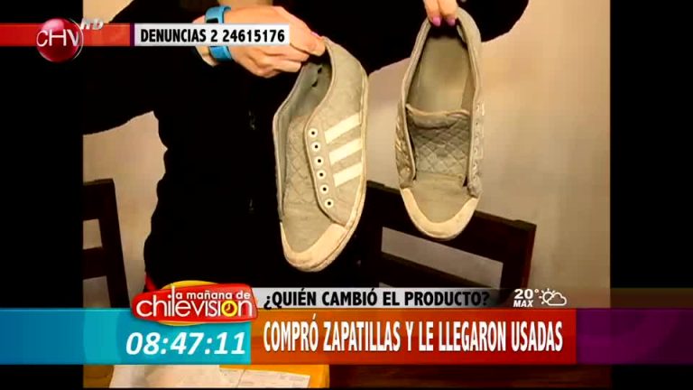 Compró unas zapatillas por Internet y le llegaron unas usadas y con mal olor