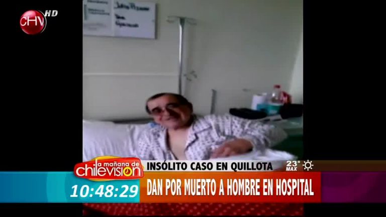 Insólito caso de un hombre que lo dieron por muerto