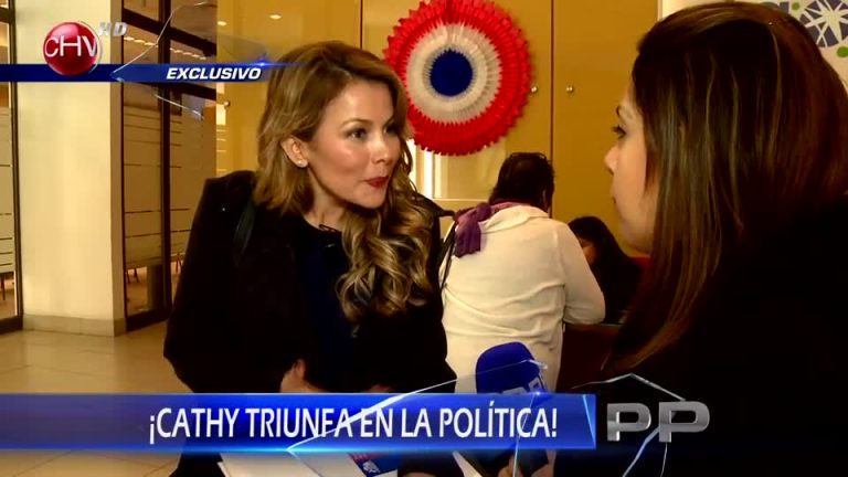 ¡Mira la nueva vida de Cathy Barriga en la política!