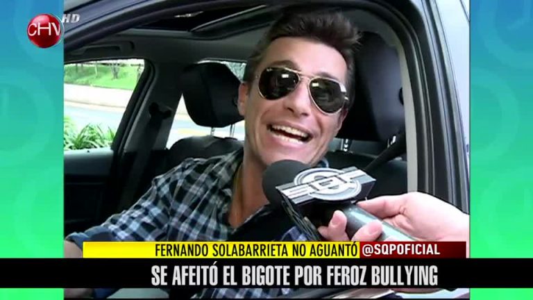Fernando Solabarrieta se afeitó el bigote tras feroz bullying