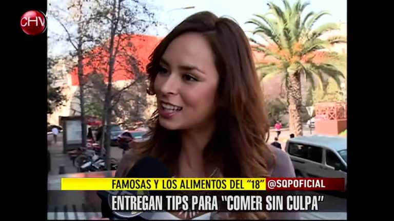 Famosas entregan consejos para comer durante este 18 sin culpas