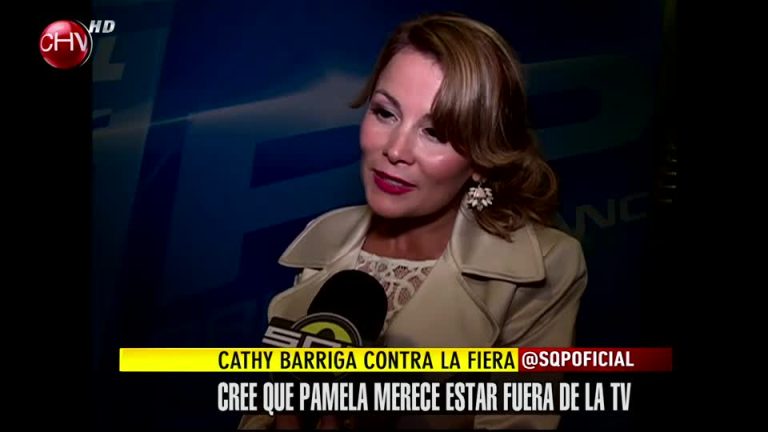 Cathy Barriga asegura que Pamela Díaz merece estar fuera de la TV