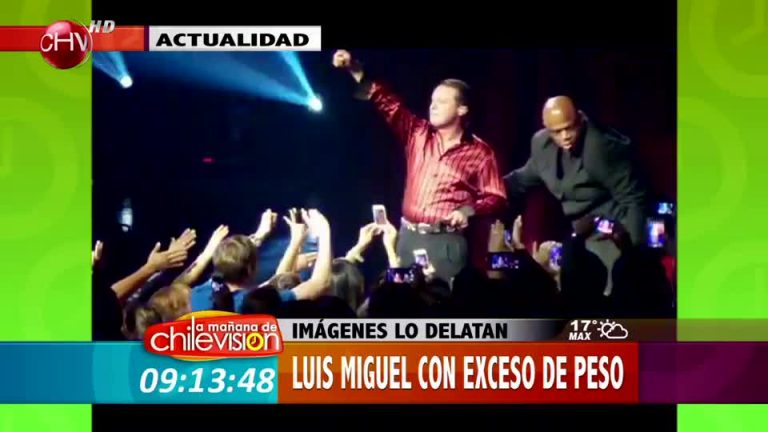 Revista publicó imágenes que delatan el notorio exceso de peso de Luis Miguel