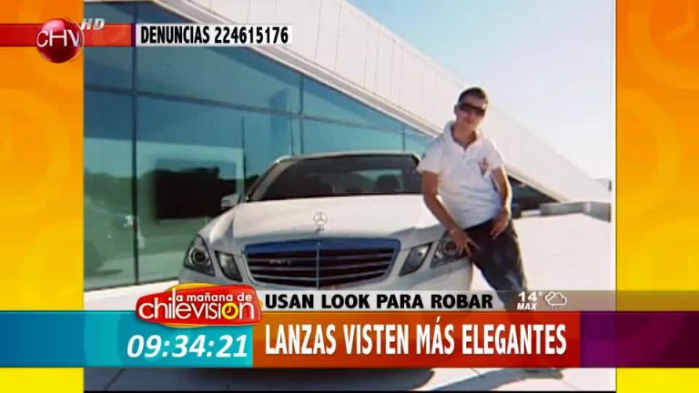 Lanzas visten con exclusivas prendas para cometer sus delitos