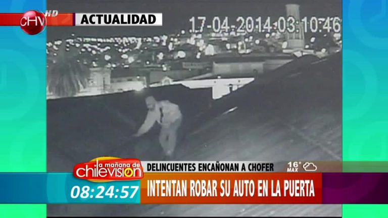 Sorprendentes registros de cómo atacan los ladrones a sus víctimas