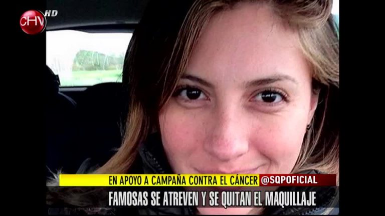 Famosas se atreven y se quitan el maquillaje en apoyo a campaña contra el cáncer