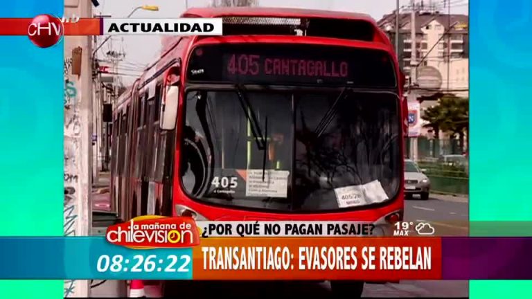 Transantiago: ¿Por qué algunos insisten en no pagar el pasaje?