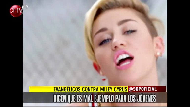 Conoce las razones de por qué los evangélicos están en contra de Miley Cyrus
