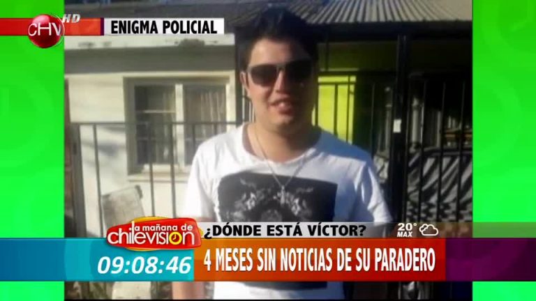 ¿Donde está Victor? Cuatro meses sin noticias de su paradero