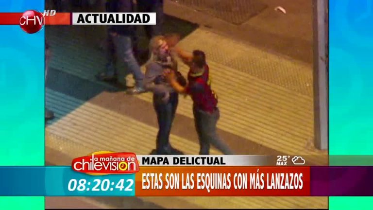 Mapa delictual: Estas osn las esquinas con más 