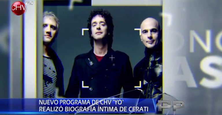 CHV estrenará un programa biográfico con detalles inéditos de la vida de Cerati