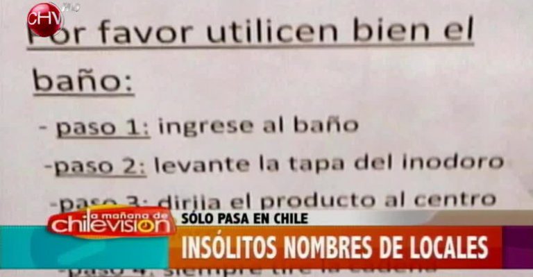 Sólo pasa en Chile: ríete con la picardía del chileno