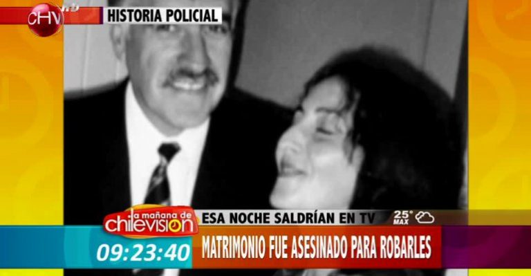 Matrimonio fue asesinado a horas de salir en TV