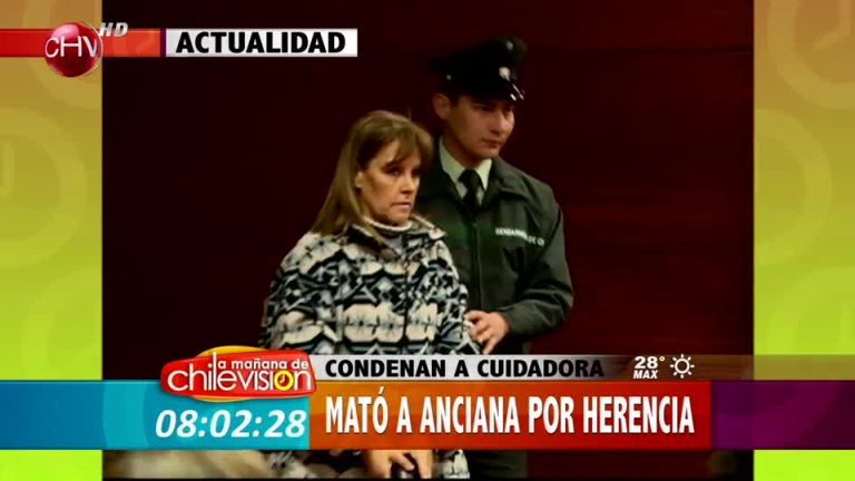 Condenan a cuidadora que mató a anciana por herencía