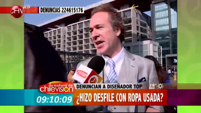 Denuncian por estafa a diseñador top porque habría usado ropas usada para desfile