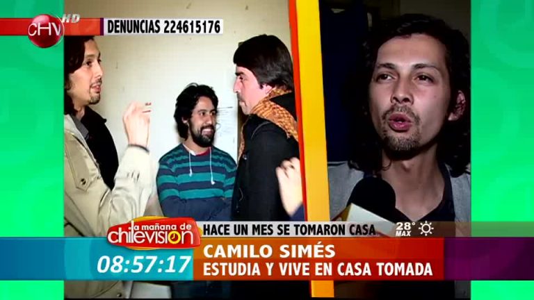 Cinco familias sin casa se tomaron edificio en pleno centro de Santiago