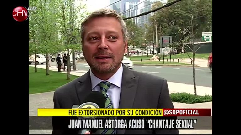 Juan Manuel Astorga confesó que lo chantajearon con revelar su condición sexual