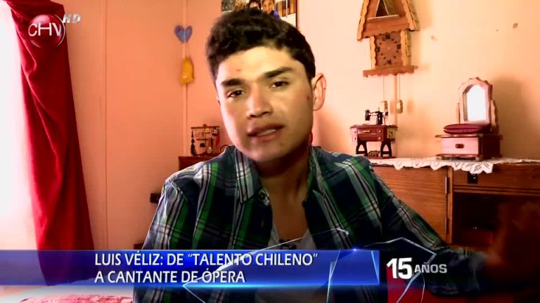 Conoce la nueva vida del cantante lírico Luis Véliz