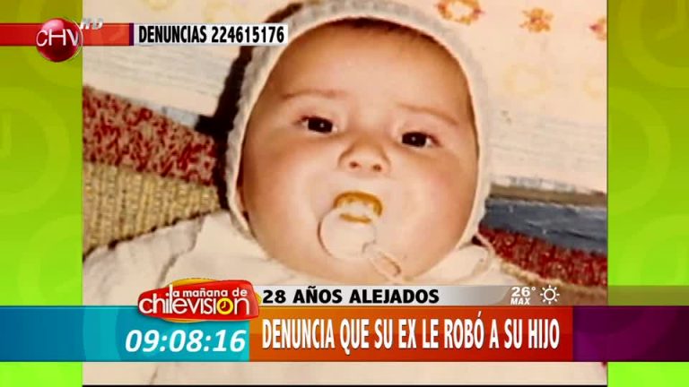 Madre encontró a su hijo tras 28 años desaparecido