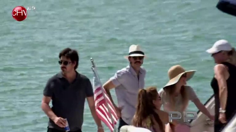 Zabaleta se divierte arriba de un yate junto con la “Reina del sur”