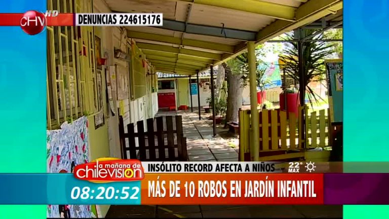 ¡Increíble! Jardín infantil ha sufrido más de 10 robos