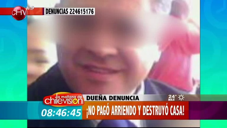 No pagó el arriendo y destruyó la casa