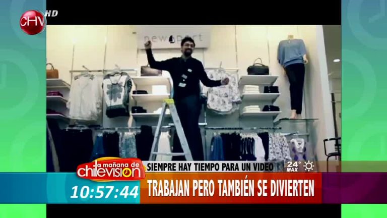 Chilenos también se divierten en sus trabajos