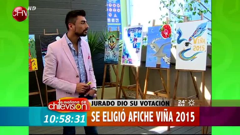 Se eligió afiche oficial para el Festival de Viña del Mar 2015