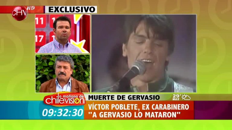 Ex Carabinero relata detalles del hallazgo del cuerpo de Gervasio