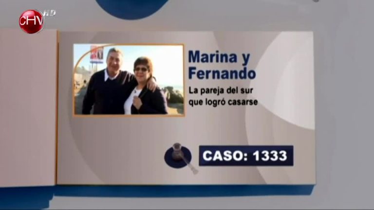 Caso Resuelto #1333: Marina y Fernando lograron casarse tras 35 años de relación gracias a La Jueza