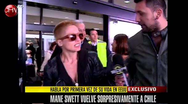 Mane Swett vuelve sorpresivamente a Chile y envía recado a Felipe Braun