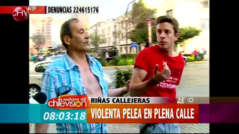 ¿Estamos estresados? Revisa las violentas peleas que se producen en plena vía pública