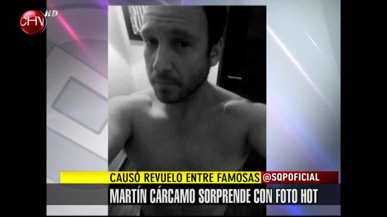 Martín Cárcamo sorprende a sus fanáticas con una sensual selfie