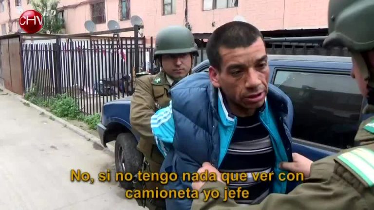 En Lo Prado, un audaz delincuente estuvo a punto de arrancarse de carabineros