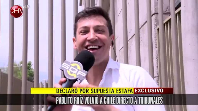 Entérate por qué Pablo Ruiz vino a Chile directo a los tribunales de justicia (2/2)