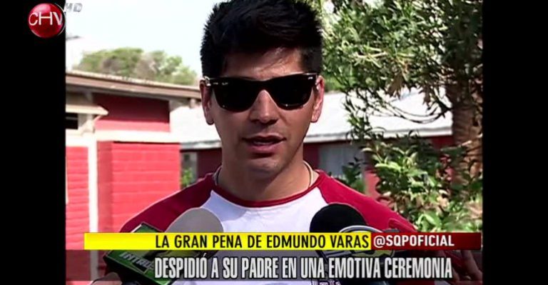 Edmundo Varas despidió a su padre en una emotiva ceremonia