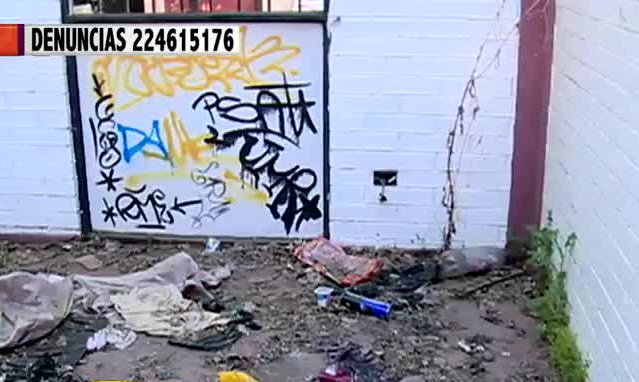 Vecinos preocupados por un sitio abandonado que es foco de delincuencia en El Bosque