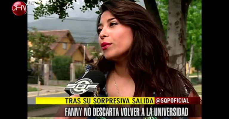 Fanny Cuevas no descarta volver a estudiar tras dejar la universidad