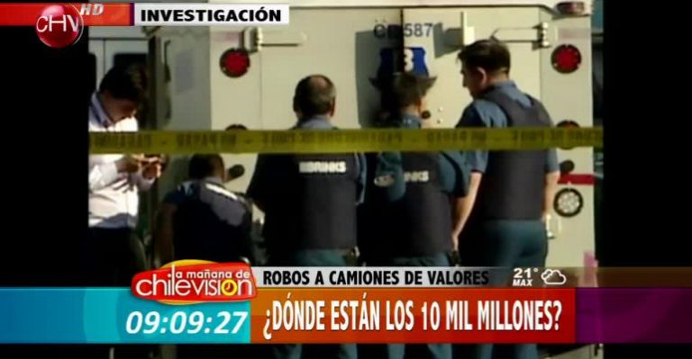 ¿Dónde están los millones robados a camiones de valores?