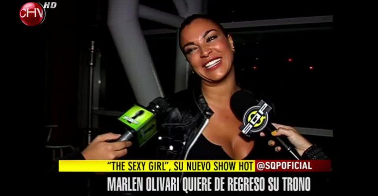 Marlen Olivari presentó sensual video de su nuevo show hot 