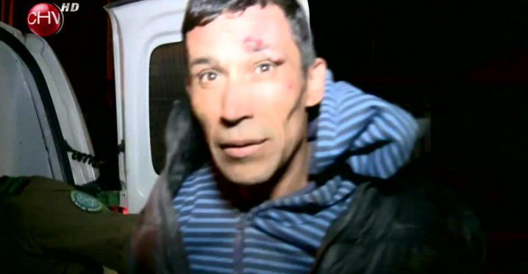 Amplio operativo para detener a sujeto que escapaba por techumbres