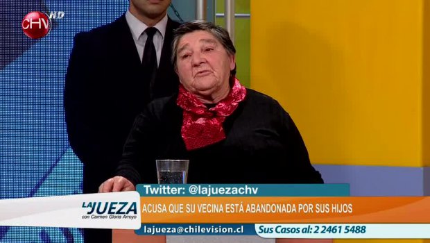 Fresia demanda a los hijos de su vecina porque la tienen abandonada