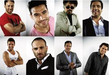 Los 12 candidatos para ser el Míster Teletón 2014