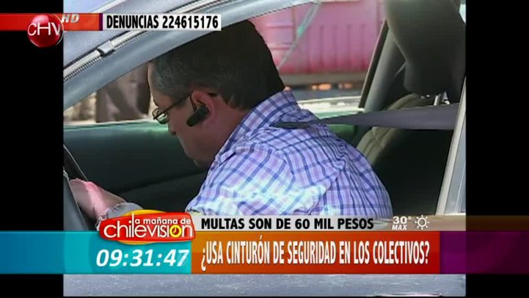Hasta 60 mil pesos de multa: ¿Usa cinturón de seguridad en el transporte público? (1/2)