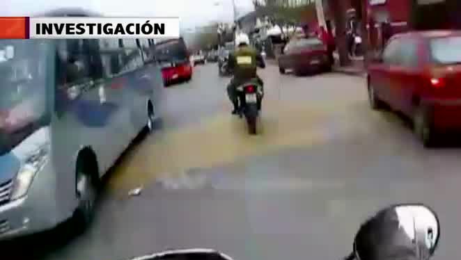 Cámaras usadas por Carabineros graban persecuciones y detenciones