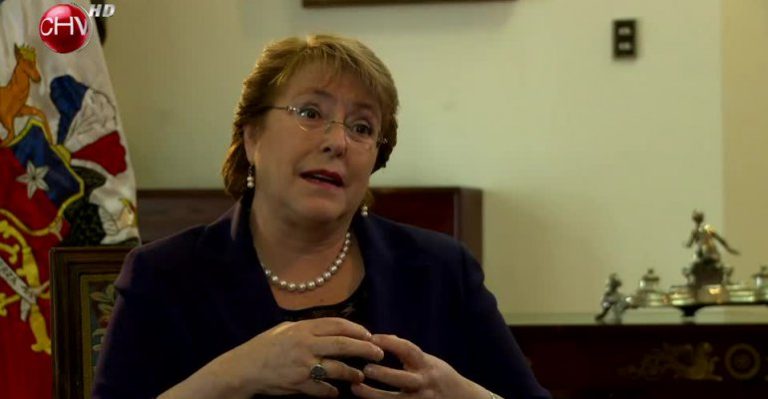 Michelle Bachelet: “Yo siempre he dicho que recibí tortura psicológica, pero no me parrillaron”