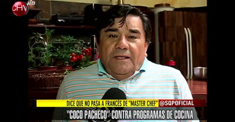 Coco Pacheco criticó duramente la agresividad de los realitys de cocina