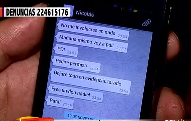 Víctima de robo identificó al delincuente gracias a Whatsapp
